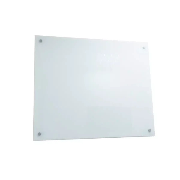 lousa de vidro branca 80x50 iz board