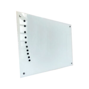 lousa de vidro magnética 90x60